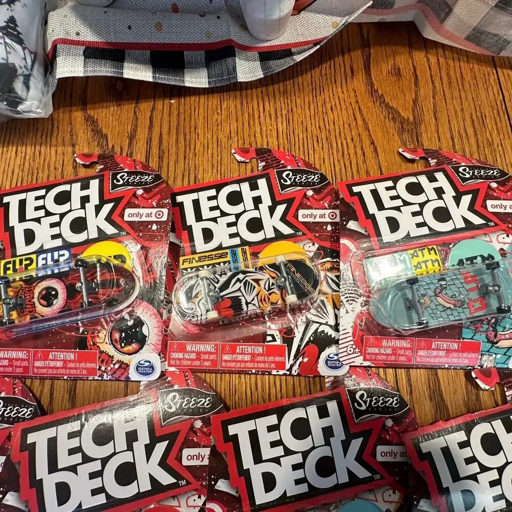 Lot of 8 Tech Deck Steele Series Target Exclusive Spin Master Skateboard *Read